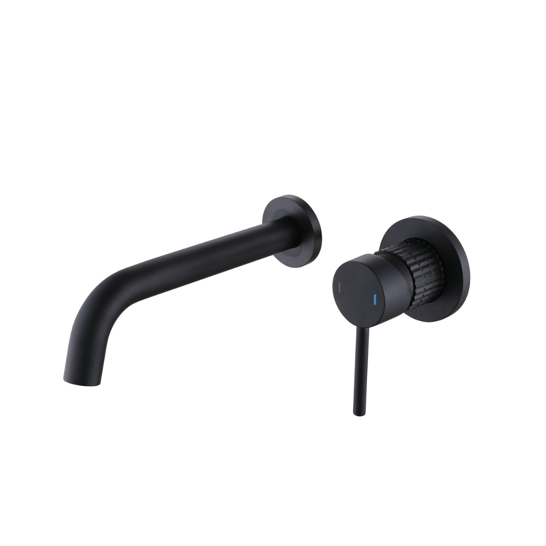 Inbouw wastafelkraan Angelica - Matte black - 23 × 20.5 × 10 cm