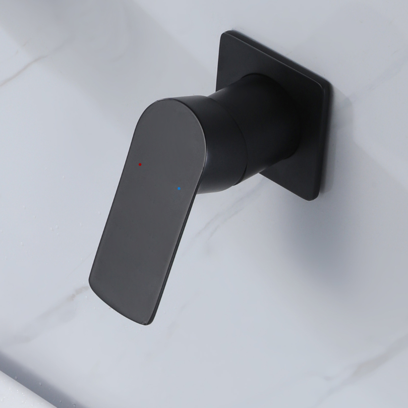 Inbouw wastafelkraan Louise - Mat zwart