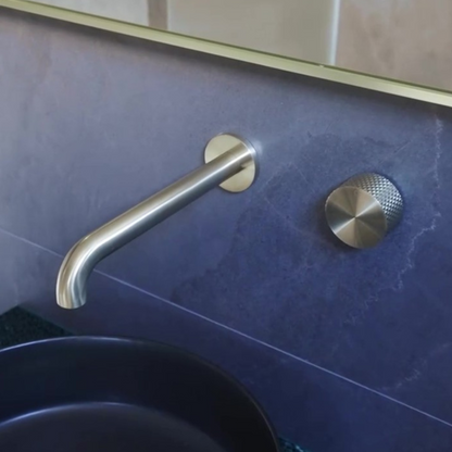 Inbouw wastafelkraan Valencia – Progressive - Brushed gold