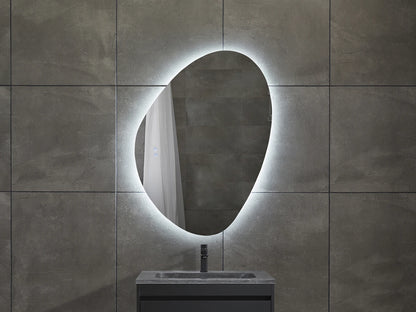 LED Badkamerspiegel - Horizontaal of verticaal - Alessia 100x80cm