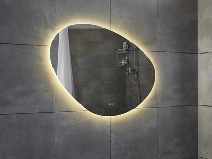 LED Badkamerspiegel - Horizontaal of verticaal - Alessia 100x80cm