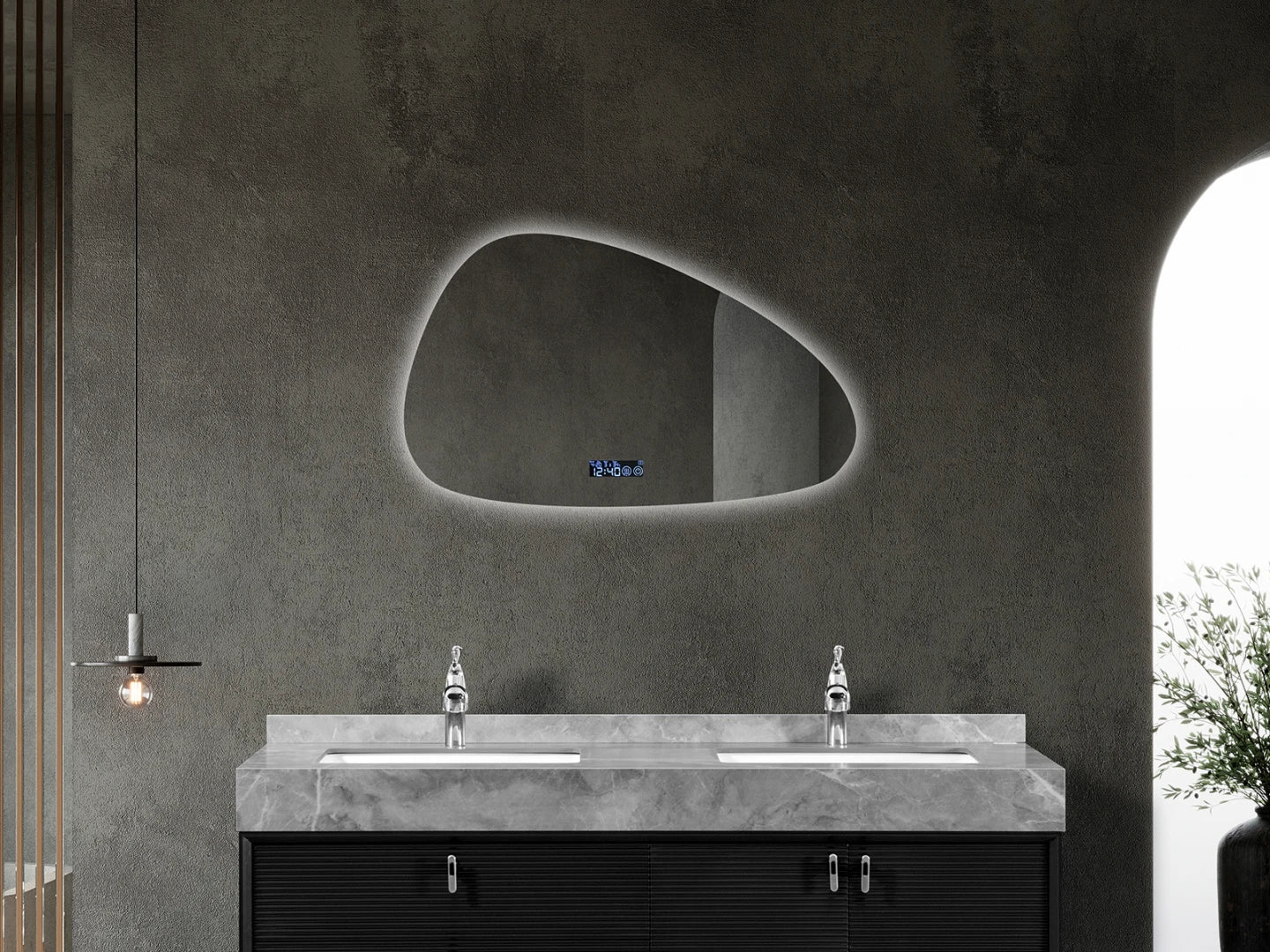 LED Badkamerspiegel - Serena 80x50cm