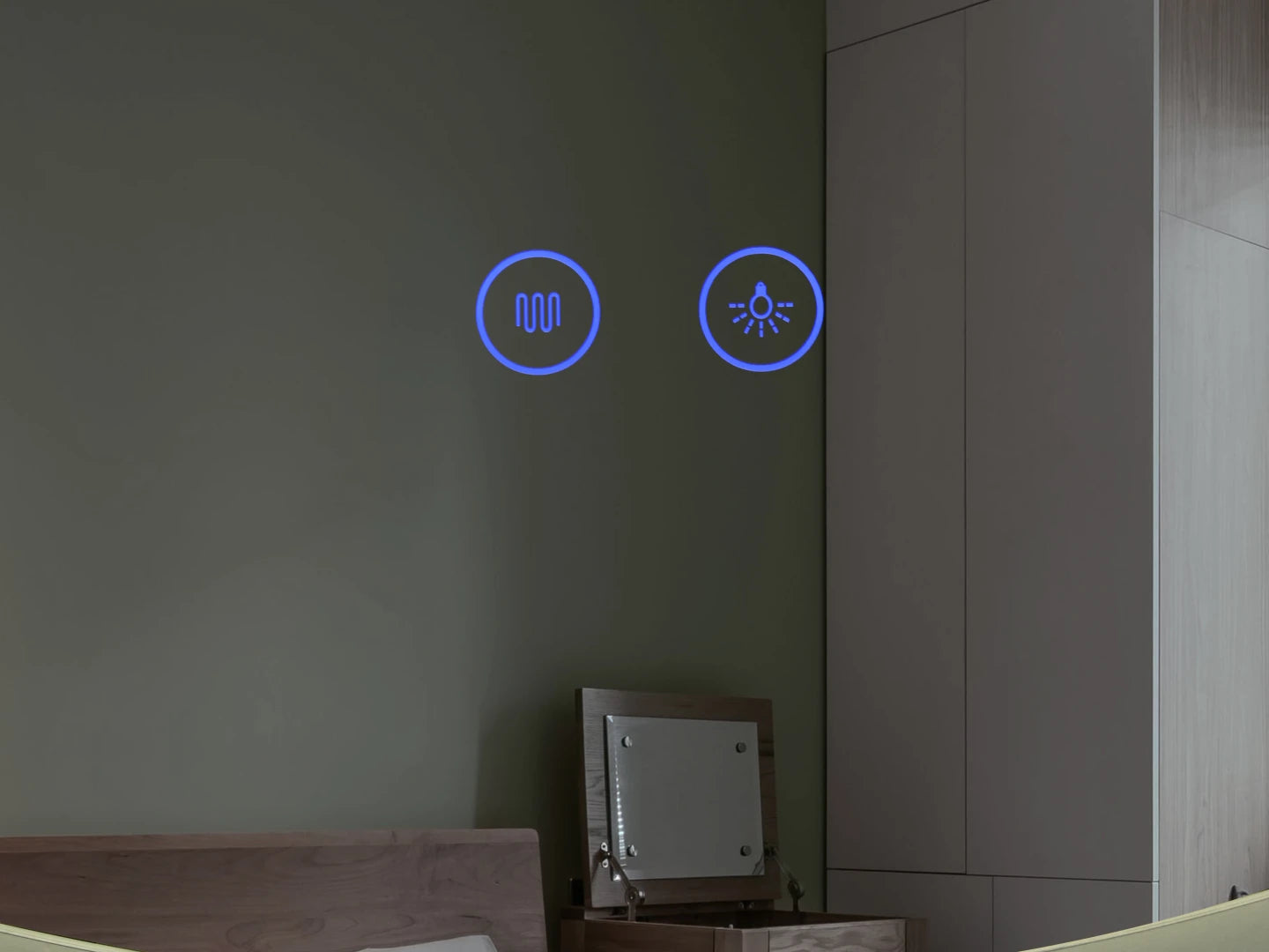 LED Badkamerspiegel - Valeria 90x90cm