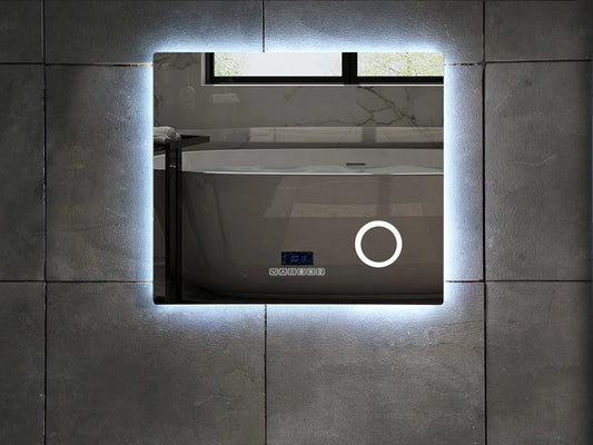 LED Badkamerspiegel - Bluetooth - Lorenzo 80x70cm