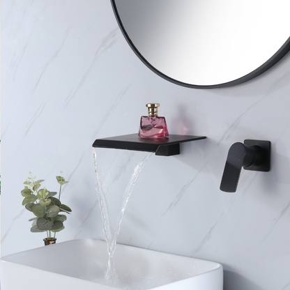 Inbouw wastafelkraan Louise - Mat zwart