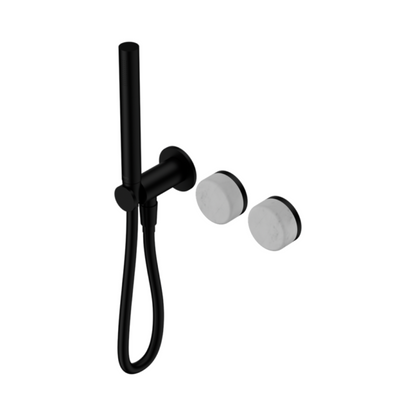Inbouw douchemengkraan – Sorrento – Carrara – Staafhanddouche – Zonder achterplaat – Matte black