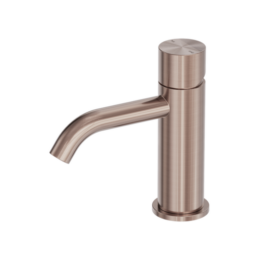 Opbouw wastafelkraan Capri - Greeploos - 1-Gats - Brushed bronze