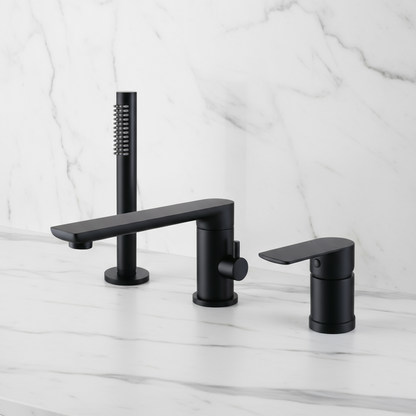 Opbouw badkraan Vero – Matte black - 21,6 × 24 × 19,5 cm