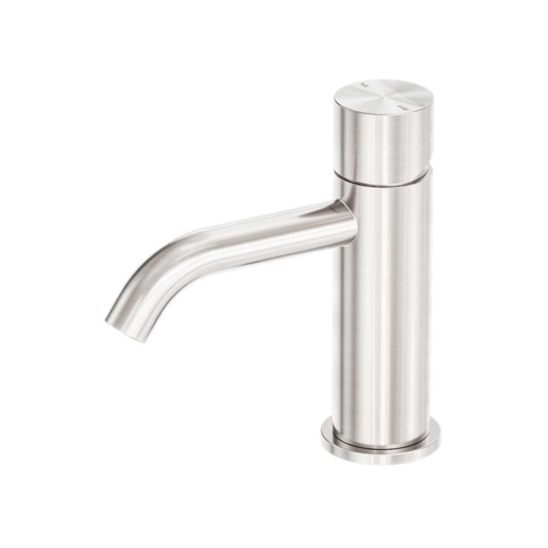 Opbouw wastafelkraan Capri - Greeploos - 1-Gats - Brushed nickel
