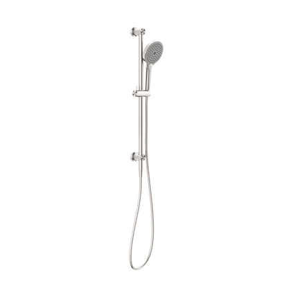 Handdouche met glijstang - Valencia – Air shower II - Brushed nickel