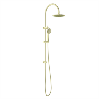 Regendoucheset Valencia – Brushed Gold - Air shower - Met inbouwmengkraan