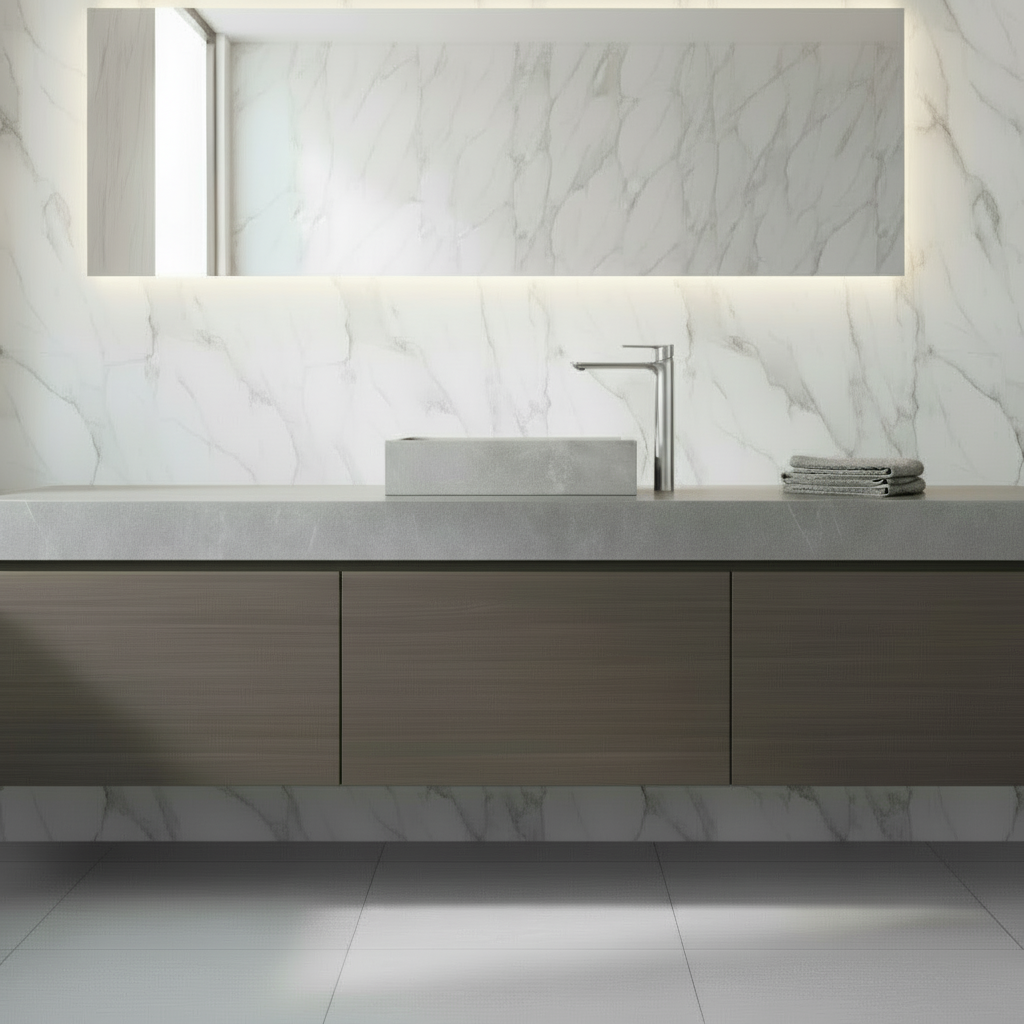 Hoge wastafelkraan  – Silvio – Chrome - 31,5 × 19 × 4,5 cm