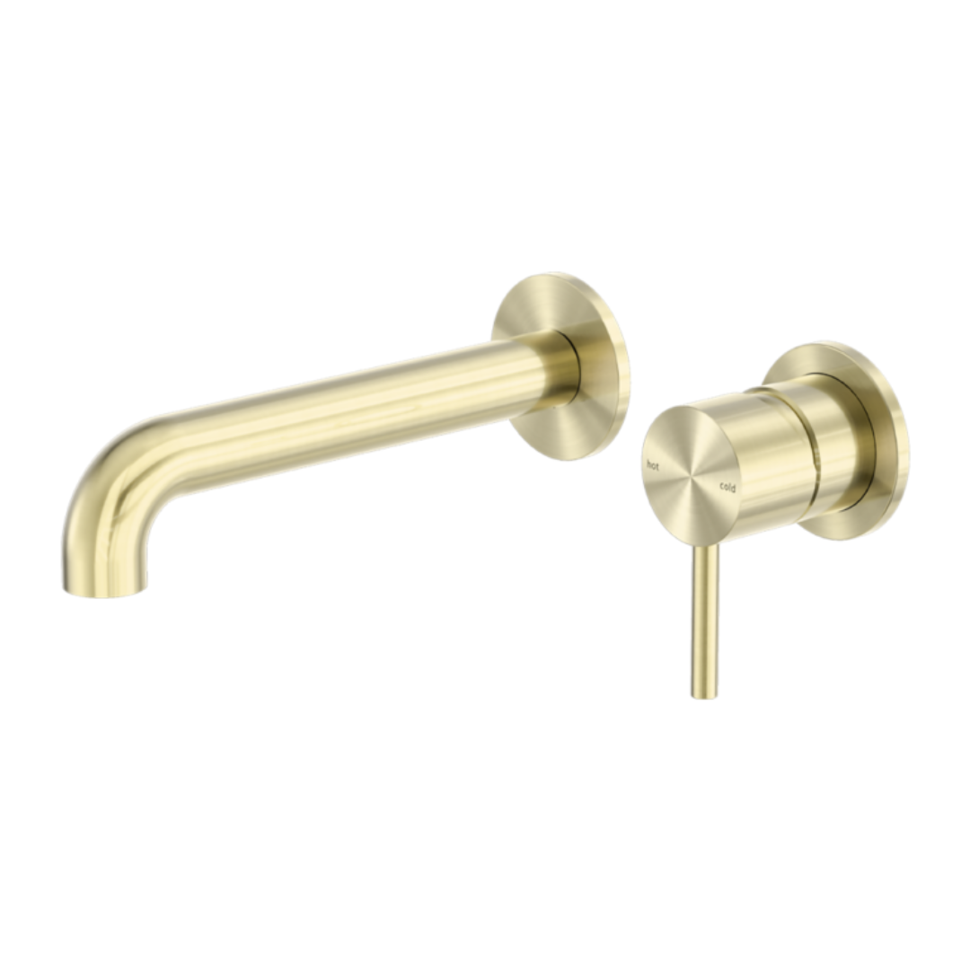 Inbouw wastafelkraan Capri – Zonder achterplaat - Brushed gold
