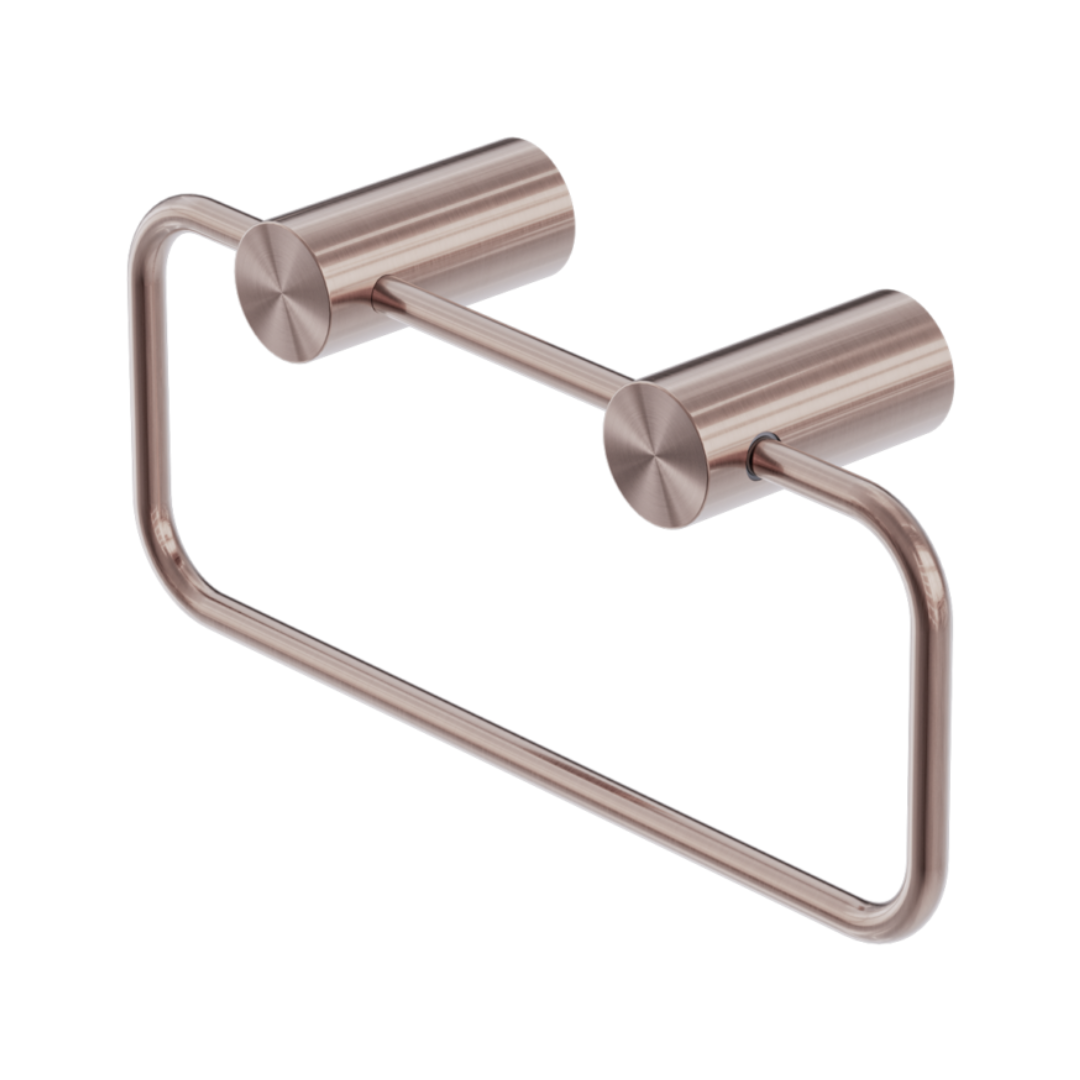 Handdoekring Capri – Brushed bronze