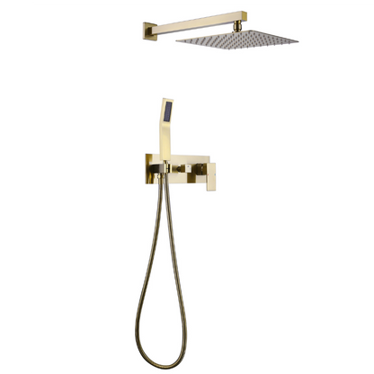 Inbouw Regendoucheset Antoinette - Brushed gold