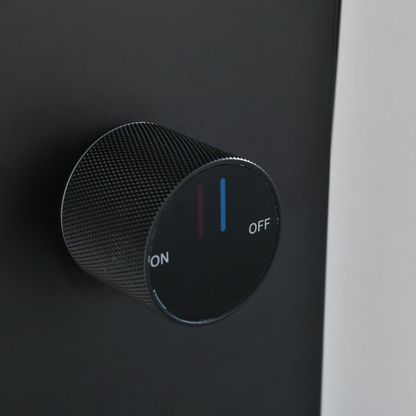 Douchepaneel Elena - LED - Digitaal display - Matte black - 145 × 18 × 65 cm