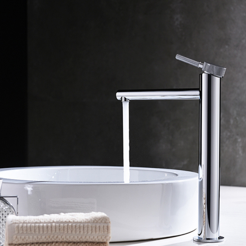 Hoge wastafelkraan Taylor - Chrome - 30.5 × 5.5 × 18 cm