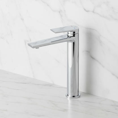 Hoge wastafelkraan Diego  – Chrome - 27,5 × 16,6 × 22,3 cm