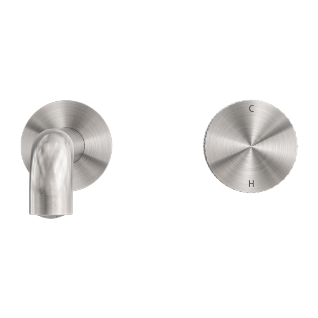 Inbouw wastafelkraan Valencia – Progressive - Brushed nickel