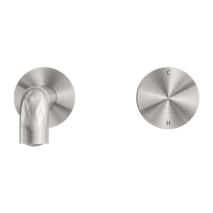 Inbouw wastafelkraan Valencia – Progressive - Brushed nickel