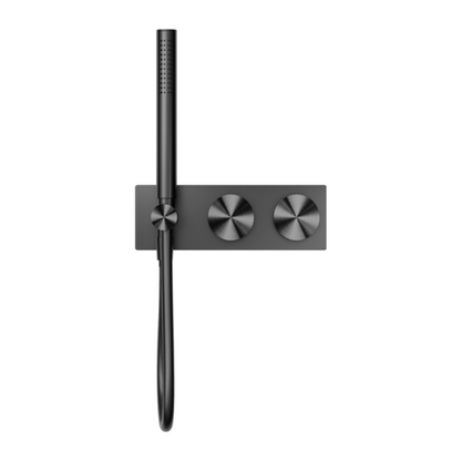 Inbouw douchemengkranen Valencia - Staafhanddouche - Graphite