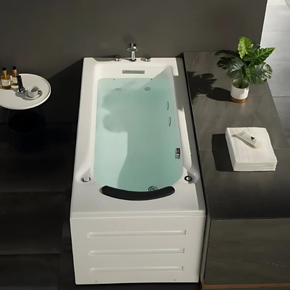 Opbouw Massagebad – Montreal – Glans Wit – 171x81x58 cm