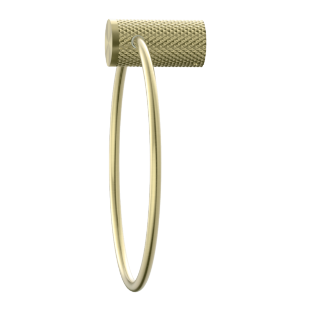 Handdoekring Valencia - Brushed gold