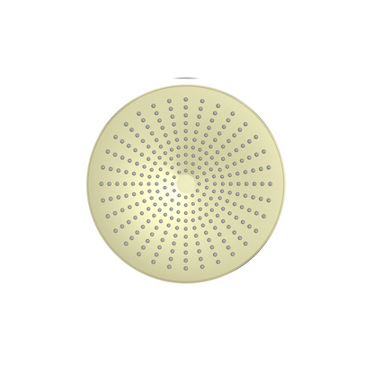 Douchekop Valencia – Brushed gold - 250mm