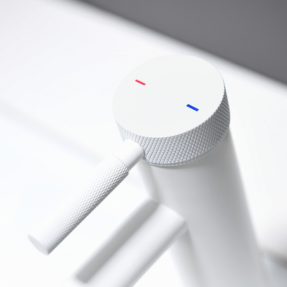 Opbouw wastafelkraan Taylor - Mat wit