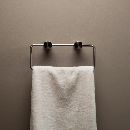 Handdoekring Capri – Brushed bronze