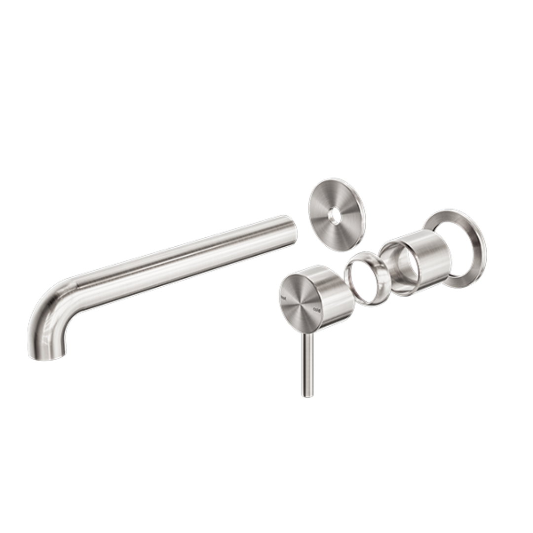 Inbouw wastafelkraan Capri – Zonder achterplaat - Brushed nickel