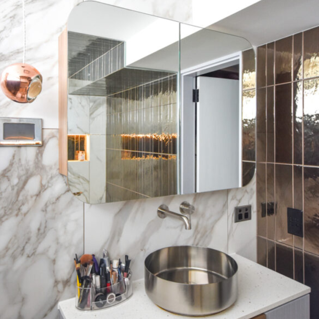 Inbouw wastafelkraan Valencia – Zonder achterplaat - Brushed nickel