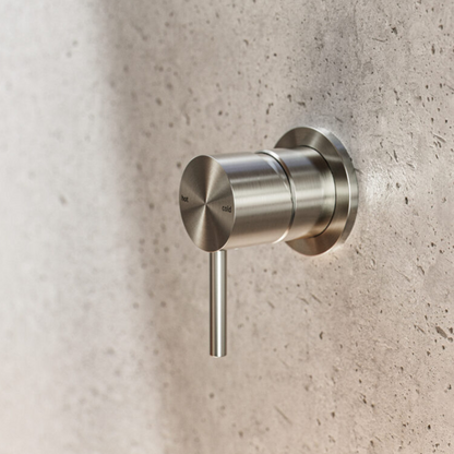 Regendoucheset Capri – Brushed nickel - Met inbouwmengkraan