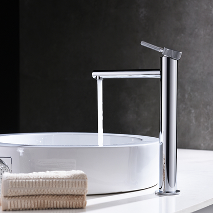 Hoge wastafelkraan Taylor - Chrome - 30.5 × 5.5 × 18 cm