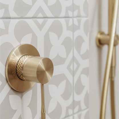 Inbouw mengkraan - Valencia – 80MM - 1-Gats - Brushed gold