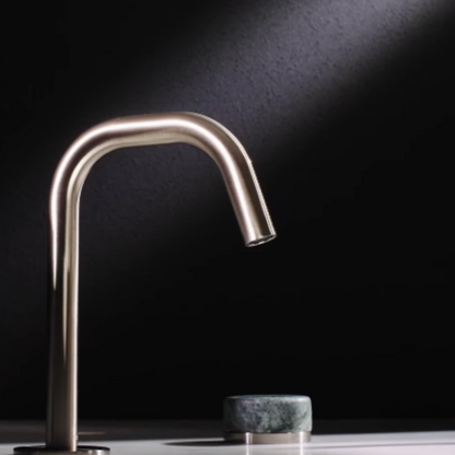 Inbouw mengkraan – Sorrento – Verde Alpi – Brushed nickel