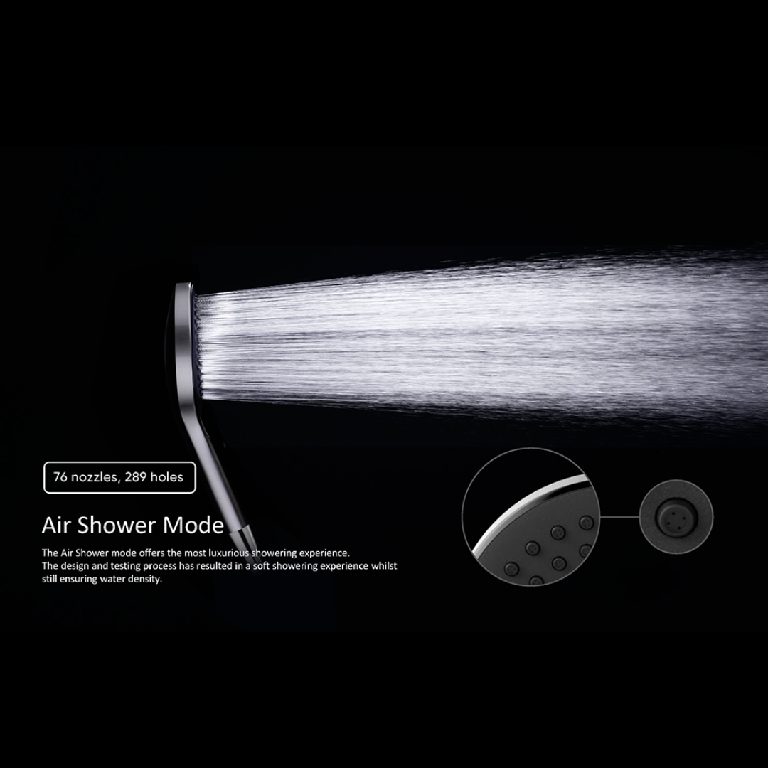 Handdouche Valencia – Air shower II - Brushed nickel