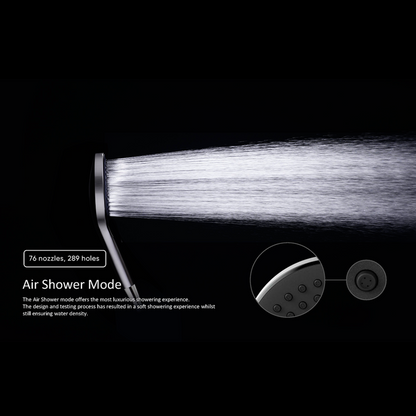 Handdouche Valencia – Air shower II - Brushed nickel