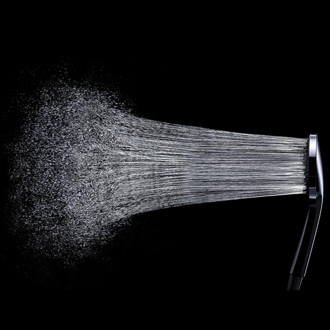 Handdouche met glijstang - Valencia – Air shower - Brushed gold