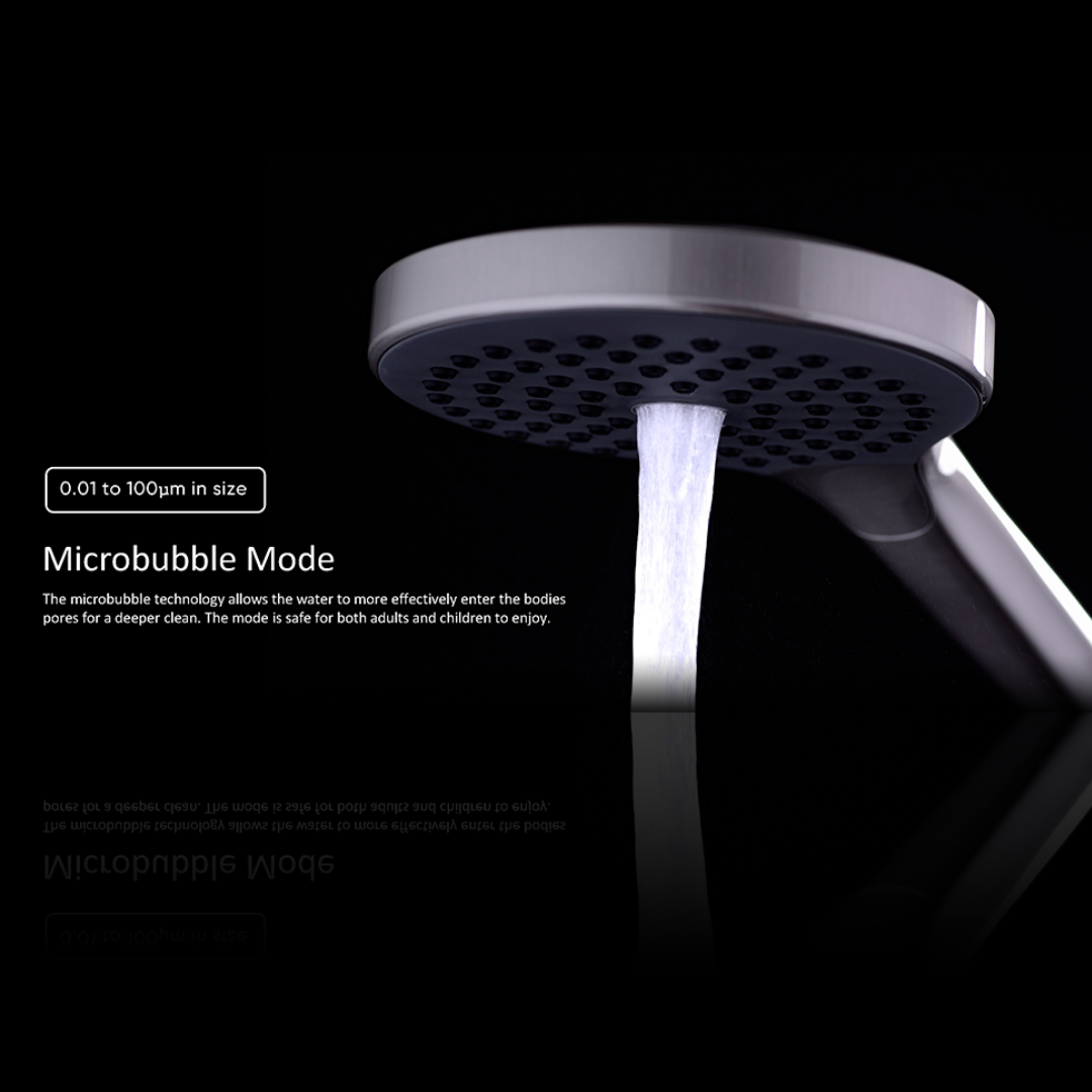 Regendoucheset Valencia – Brushed Gold - Air shower II - Met inbouwmengkraan