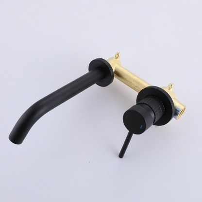 Inbouw wastafelkraan Angelica - Matte black - 23 × 20.5 × 10 cm