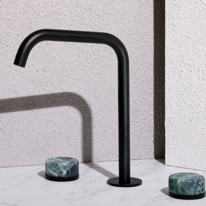 Inbouw mengkraan – Sorrento – Verde Alpi – Brushed nickel