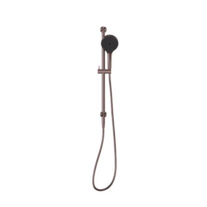 Thermostatiche inbouw regendoucheset Valencia - Air shower II - Brushed bronze