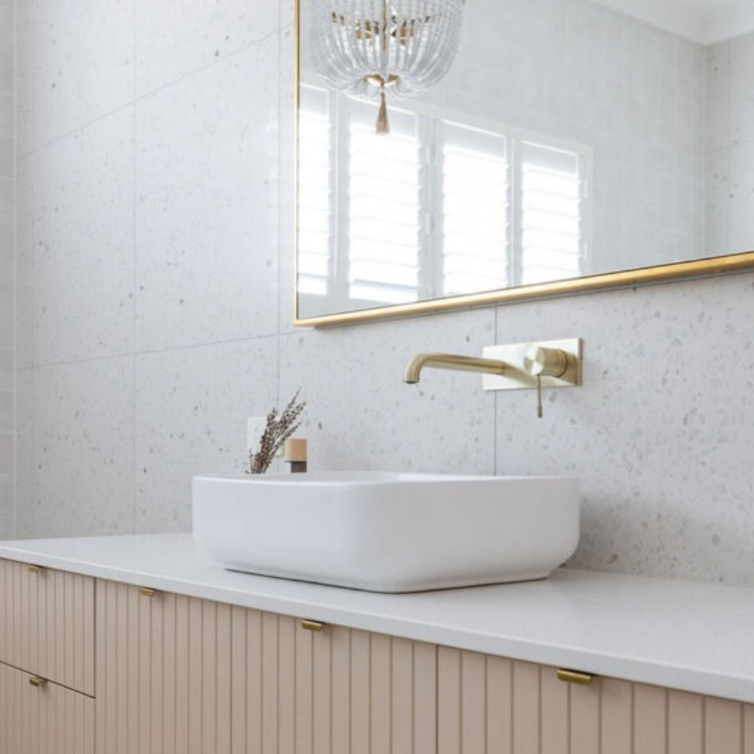 Inbouw wastafelkraan Valencia – Brushed nickel