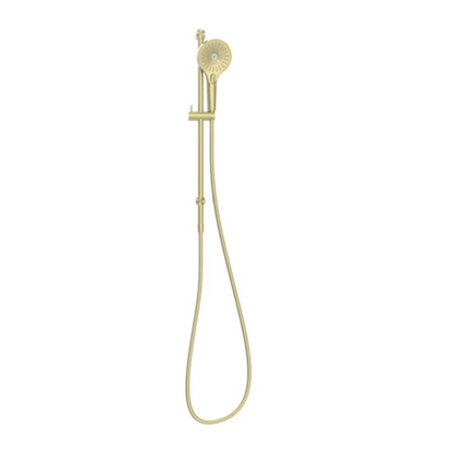 Thermostatiche inbouw regendoucheset Valencia - Air shower - Brushed gold