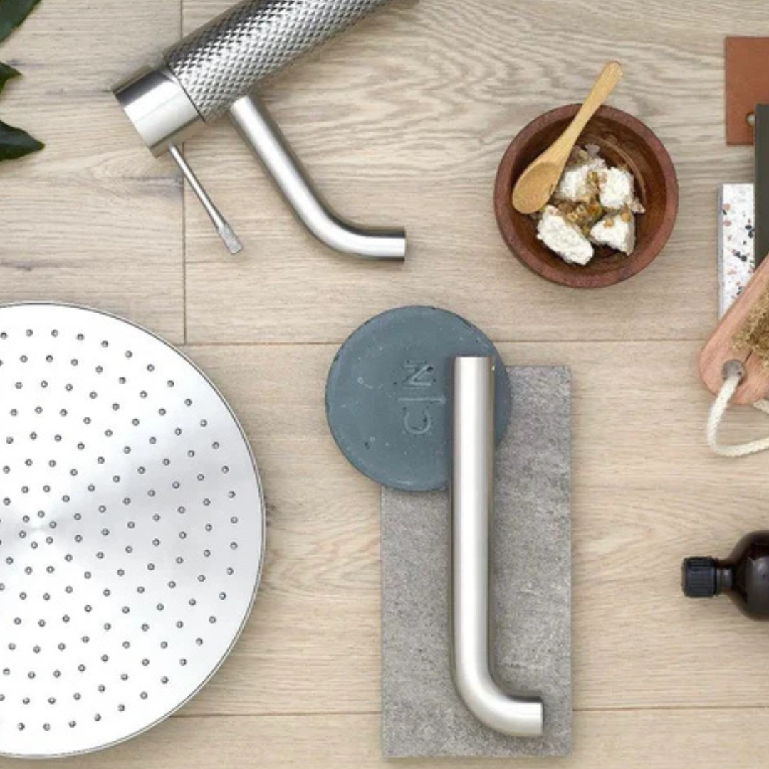 Hoge wastafelkraan Valencia - 1-Gats - Brushed nickel