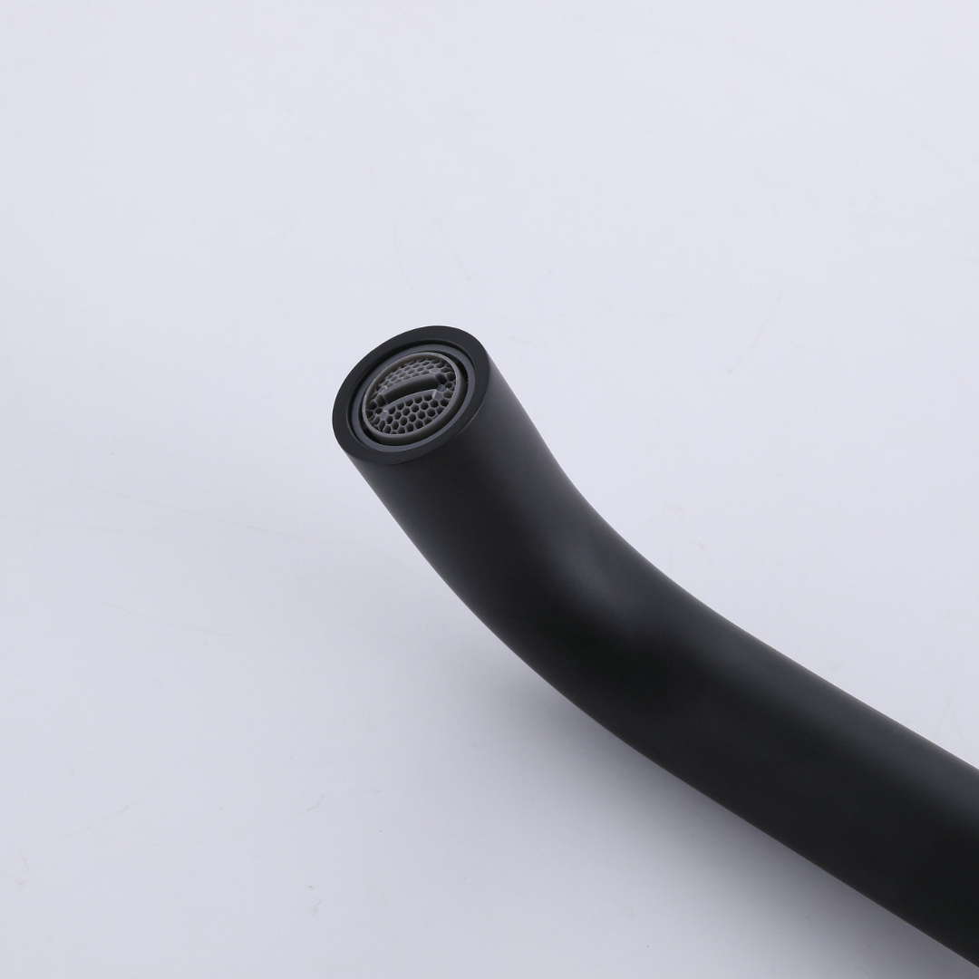 Inbouw wastafelkraan Angelica - Matte black - 23 × 20.5 × 10 cm