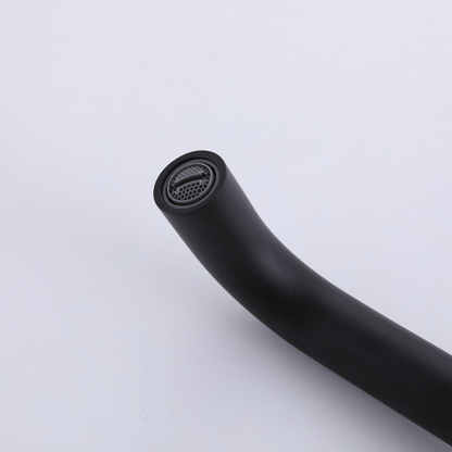 Inbouw wastafelkraan Angelica - Matte black - 23 × 20.5 × 10 cm