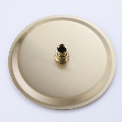 Inbouw Regendoucheset Vincent – Staafhanddouche – Brushed Gold