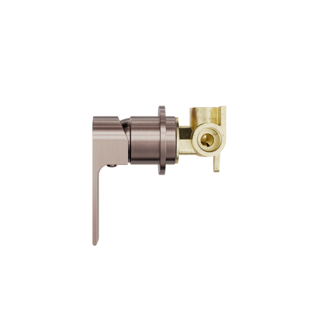 Regendoucheset Portofino - Brushed bronze - Met inbouwmengkraan